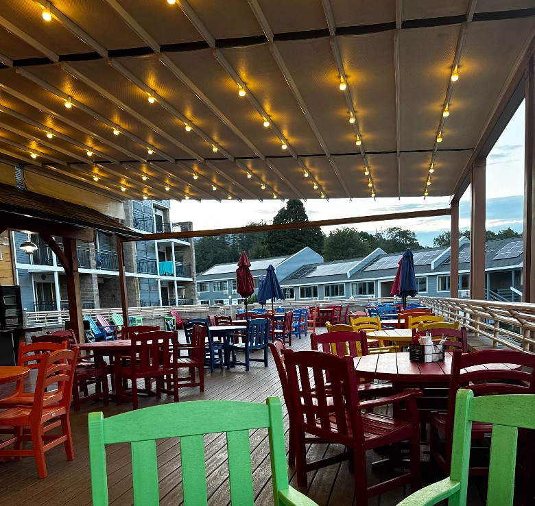 Deck with Lights