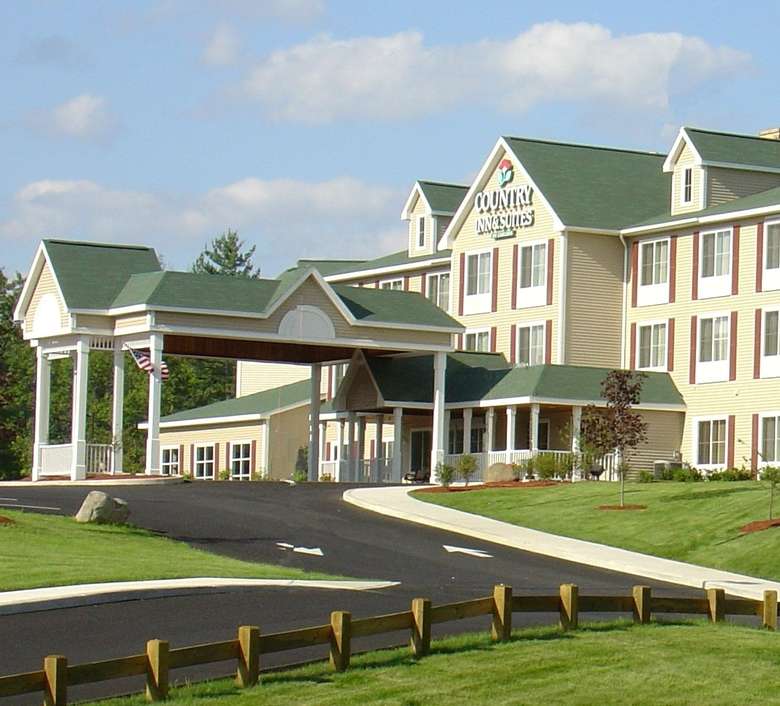 exterior of the country inn and suites