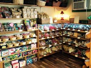 inside candy store