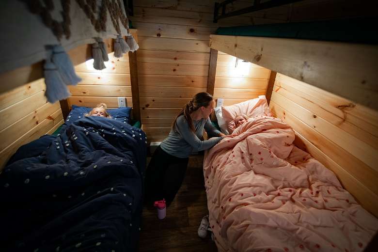 Second bedroom in cabin