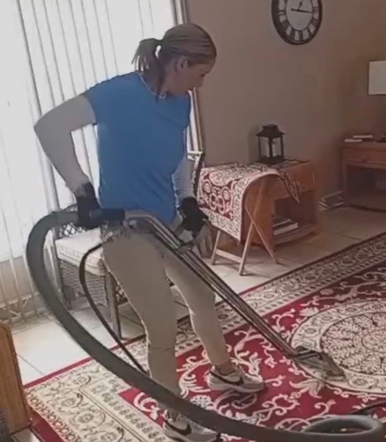 Rochelle the owner hard at work