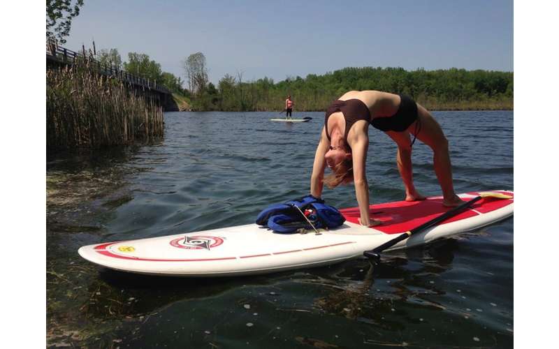 Kayak Shak StandUp Paddleboard Yoga Classes in Saratoga Springs NY