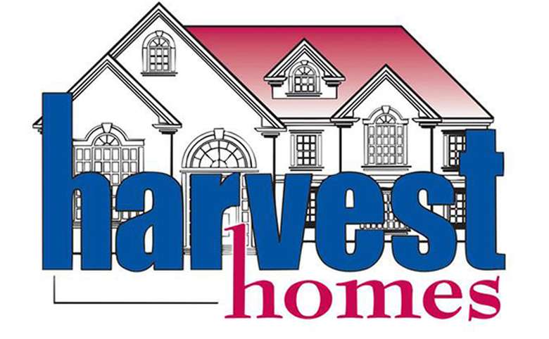the logo for harvest homes