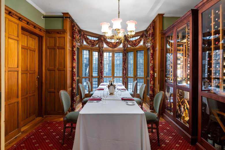 Private dining room for up to 8 guests
