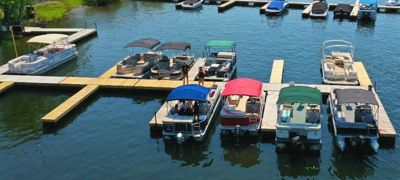 Our private dock allows for easier docking and travel too and from your vehicle.