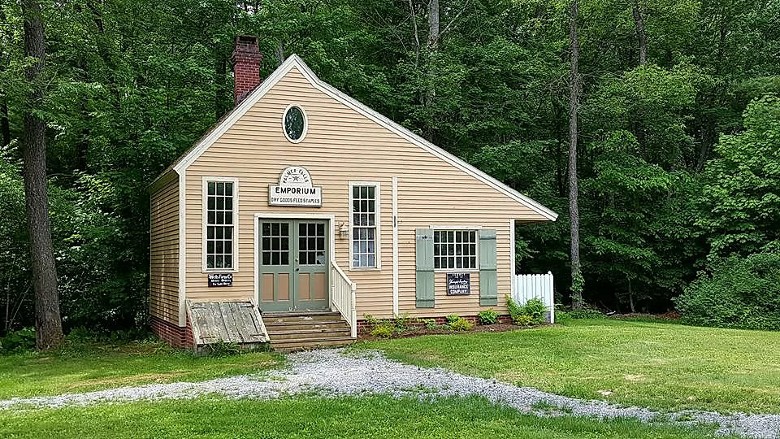 yellow cottage