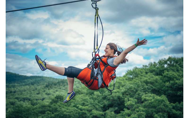 Eagle Flyer A HighSpeed Zipline With Spectacular Mountain Views in