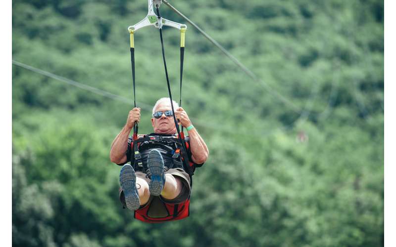 Eagle Flyer A HighSpeed Zipline With Spectacular Mountain Views in