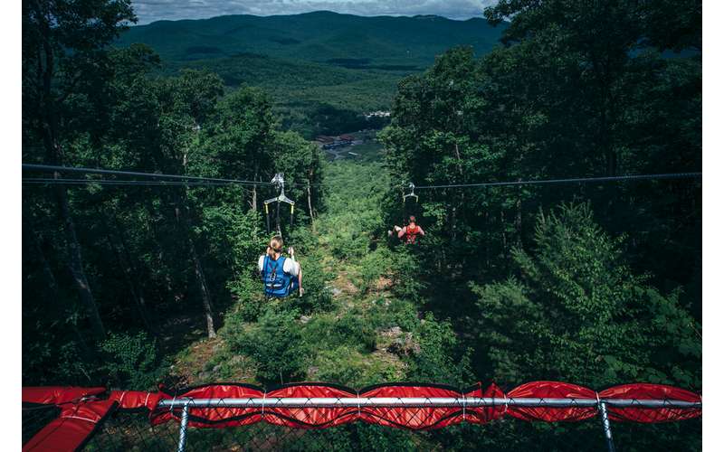 Eagle Flyer A HighSpeed Zipline With Spectacular Mountain Views in