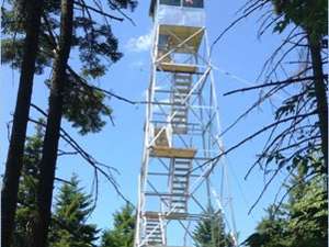 firetower on a sunny day