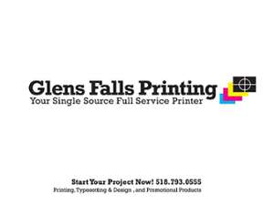 Glens Falls Printing Logo