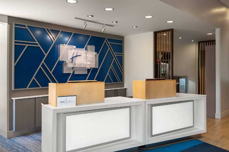 hotel lobby desks
