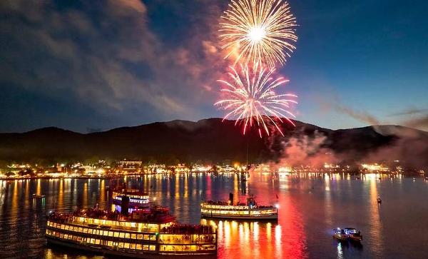 fireworks over lake george cruises