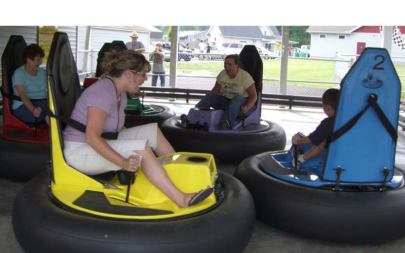 gas powered bumper cars
