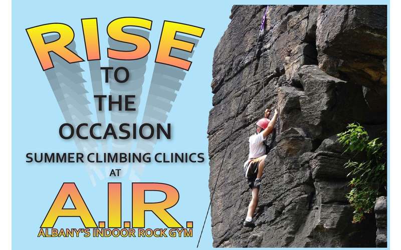 Albany's Indoor Rockgym Summer Climbing Clinics in Albany, NY