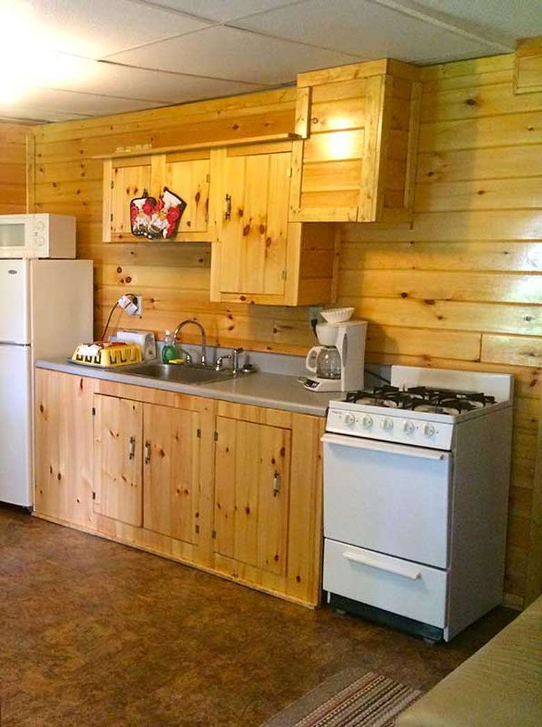 kitchen in Sacandaga Lodge