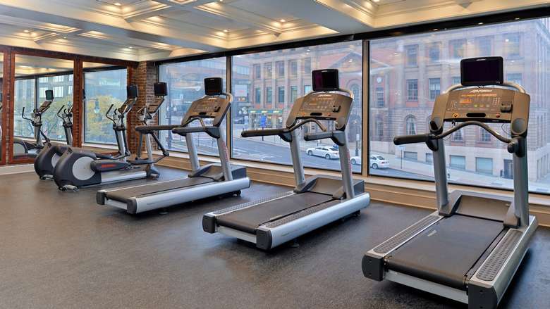 fitness center at Fairfield Inn and Suites