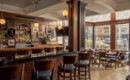 inside of dining area and bar