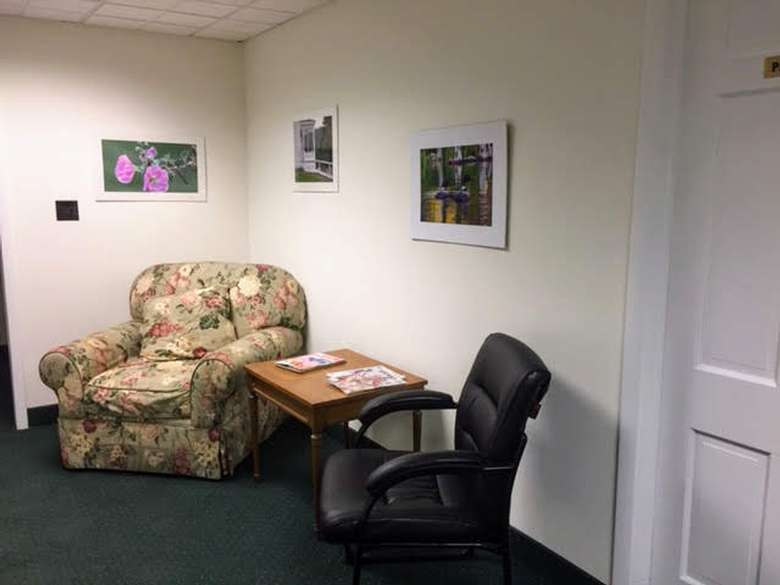 chairs in an office