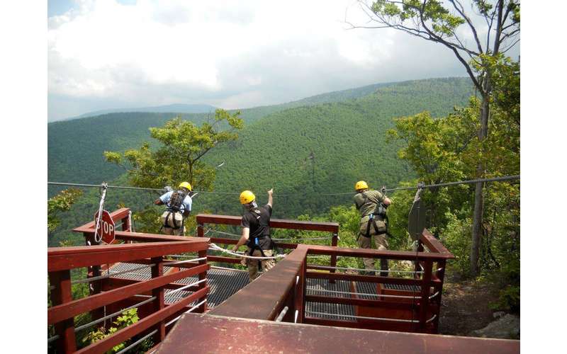 New York Zipline Adventures at Hunter Mountain Canopy Tours & More