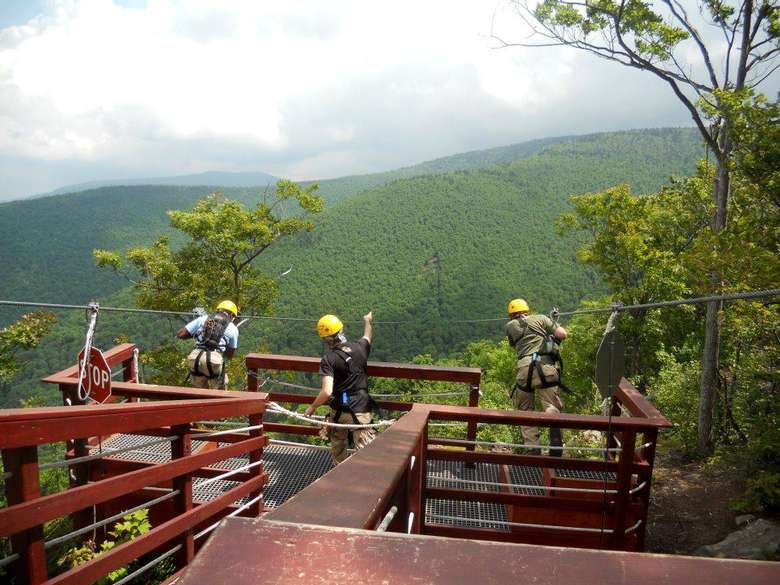 New York Zipline Adventures at Hunter Mountain Canopy Tours & More