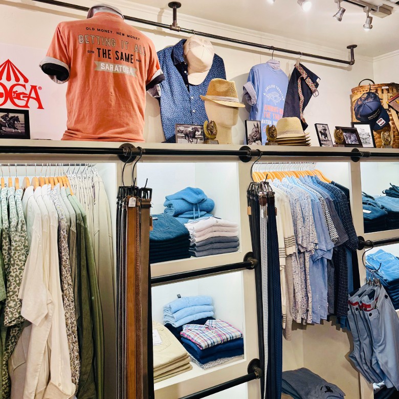 Stop in and shop our small-but-mighty store&mdash;packed with a wide selection of classic men&rsquo;s clothing, quality brands, and timeless style.