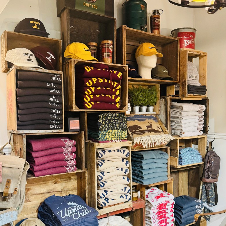 Come shop a large selection of Upstate & Chill by Hamilton & Adams. Effortless style inspired by the laid-back vibes and natural beauty of the Northeast.