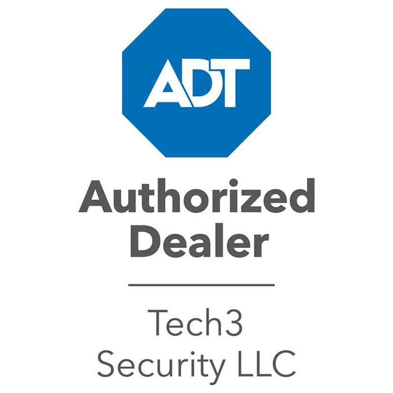 adt authorized dealer tech3 security llc logo