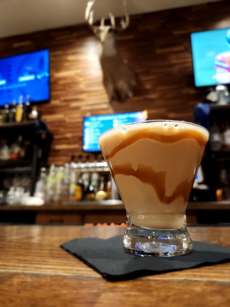 cocktail on a bar
