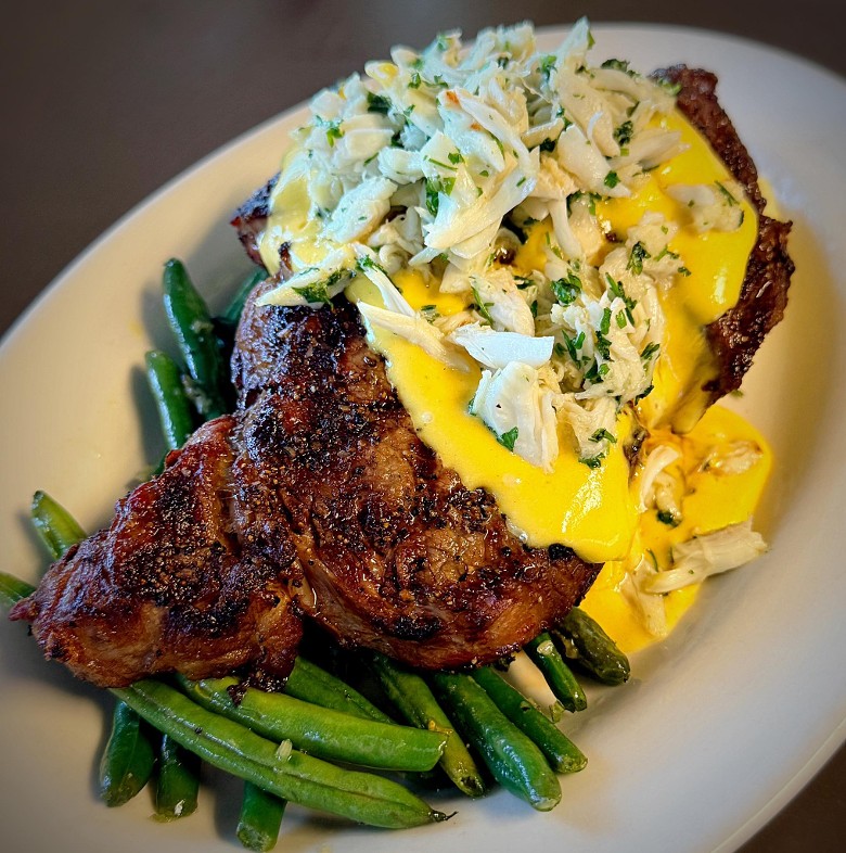 entree with green beans