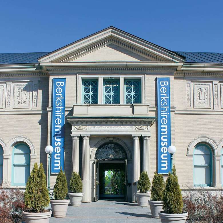 the entrance of berkshire museum