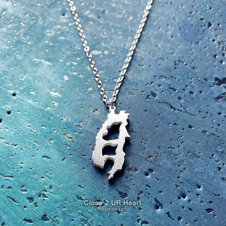 Lake Placid Stainless Steel Necklace