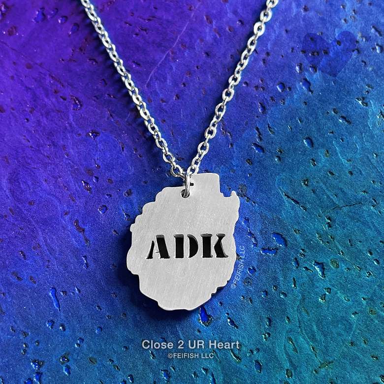 Adirondack Park Stainless Steel Necklace
