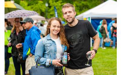 Couple at the ADK Wine and Food Festival