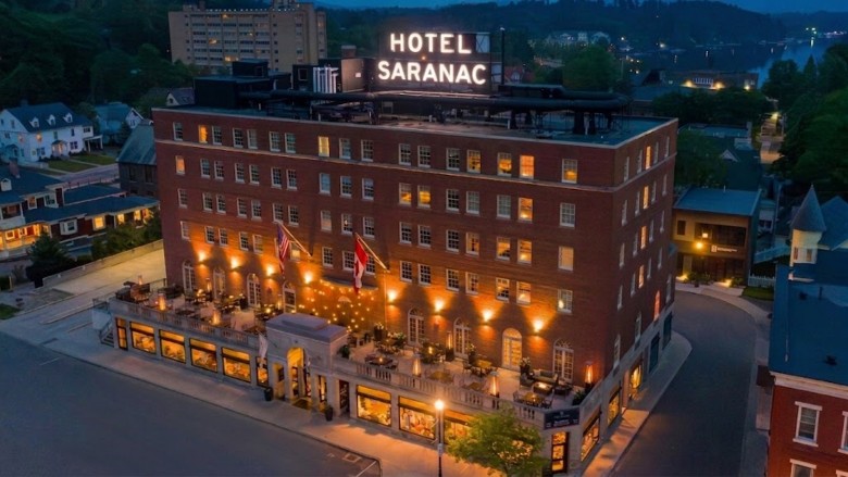 Hotel Saranac, historic hotel in Saranac Lake NY