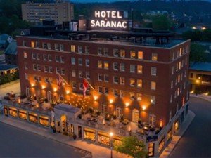Hotel Saranac, historic hotel in Saranac Lake NY