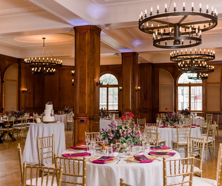 Grand Ballroom at Hotel Saranac, wedding venue in Saranac Lake NY