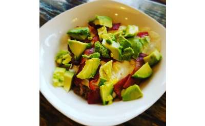 salad with avocado
