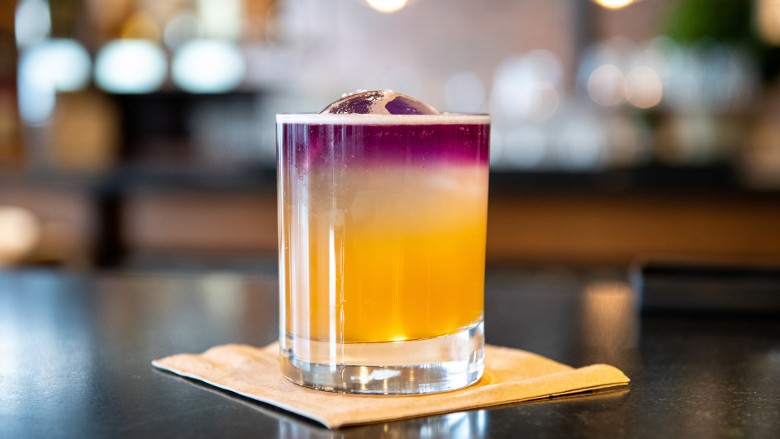 Handcrafted cocktail at Campfire, Hotel Saranac's restaurant in Saranac Lake NY