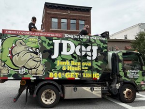 JDog Junk Removal truck