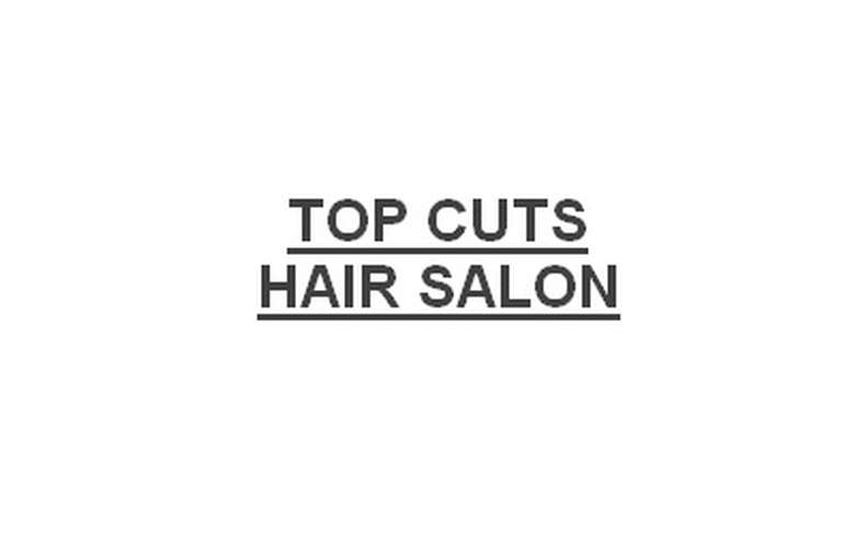 top cuts hair salon logo