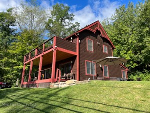 Exterior view of the home