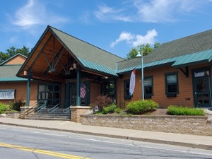 exterior of the Tannery Pond Center