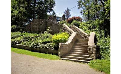 staircase in Congress Park