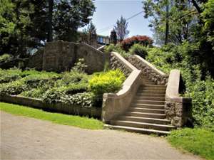 staircase in Congress Park