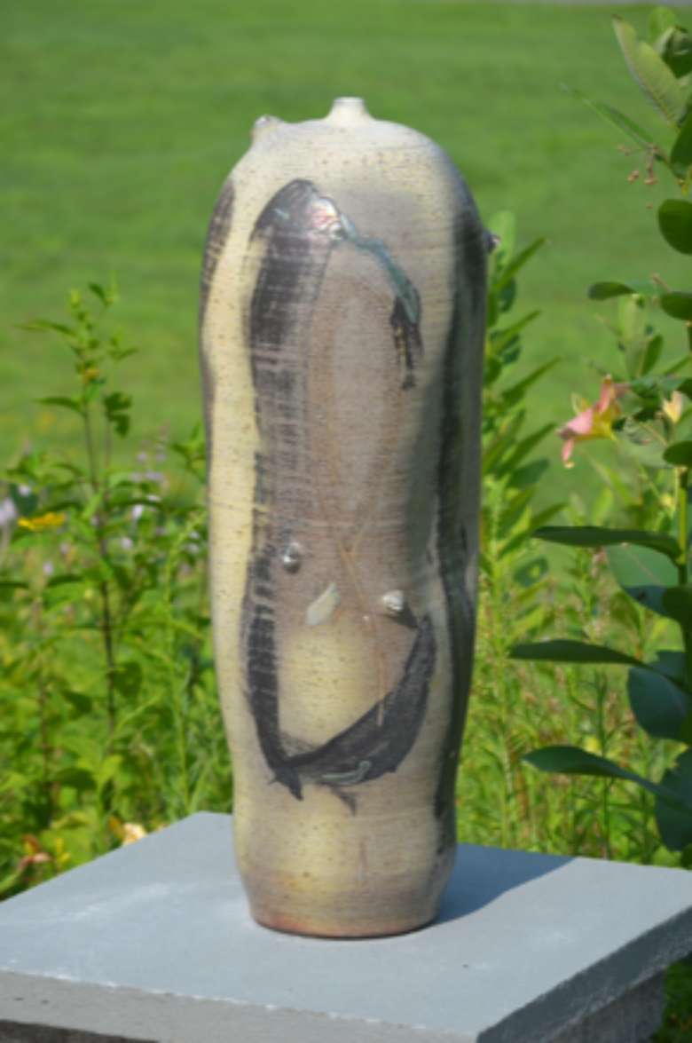 Salt Vessel by local ceramic artist Jill Fishion-Kovachick