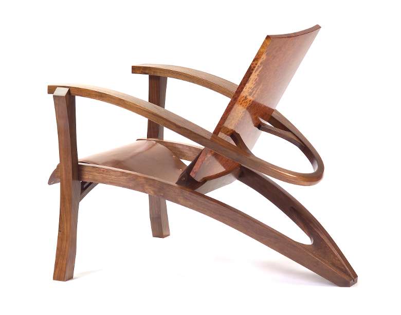 Variety of lounge or task chairs handcrafted by local furniture designer, Jonathan Sweet