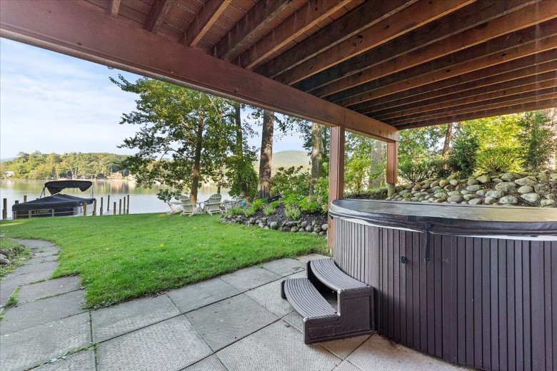 Sit back and relax in the hot tub or around the campfire, making smores.