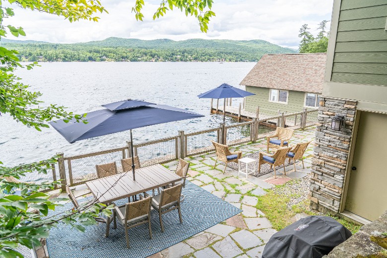 Patio view.