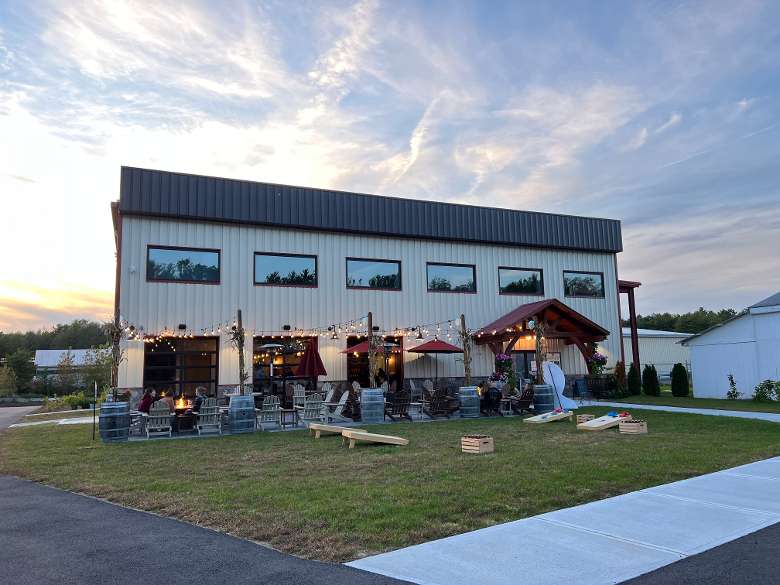 The Queensbury Tasting Room is perfect for watching sunsets!
